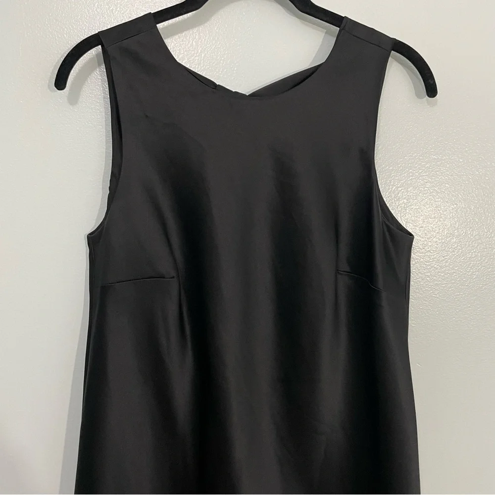 J. Crew Elegant Black Sleeveless Dress Size 4